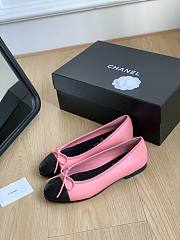 Chanel pink ballet flats - 4