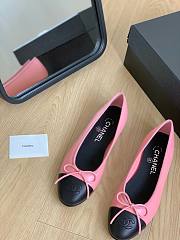 Chanel pink ballet flats - 5