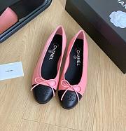 Chanel pink ballet flats - 1