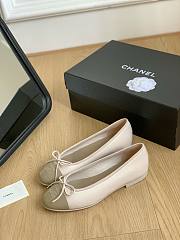 Chanel light beige ballet flats - 6