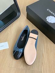 Chanel light blue ballet flats - 6