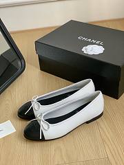 Chanel white black ballet flats - 3