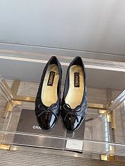 Chanel all black ballet flats - 1