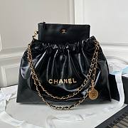 Chanel AS4486 22 black leather bag - 1