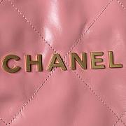 Chanel AS4486 22 pink leather bag - 3