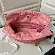 Chanel AS4486 22 pink leather bag - 2