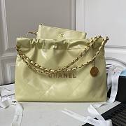 Chanel AS4486 22 yellow  leather bag - 1