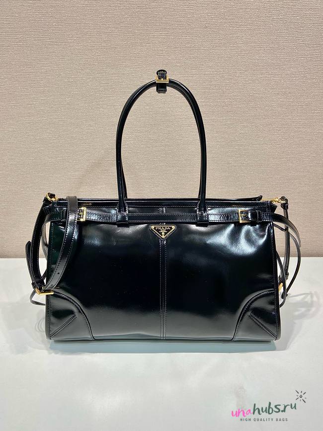 Prada large leather 1BA433 handbag - 1