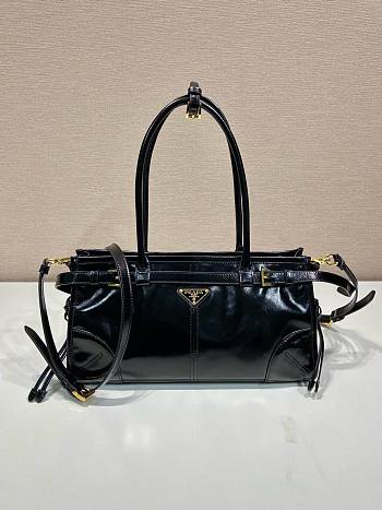 Prada small leather 1BA433 handbag