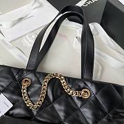 Chanel Lambskin Shopping Bag AS4359 Black 2023 Bag - 5