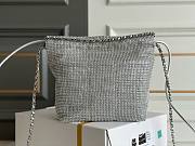 Chanel mini 22 silver handbag - 6