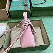 Gucci GG Marmont Matelassé Shoulder Pink Bag - 5