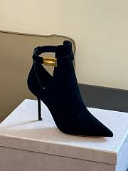 Jimmy Choo Nell Black Suede Ankle Boot - 3