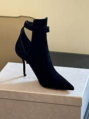 Jimmy Choo Nell Black Suede Ankle Boot - 4