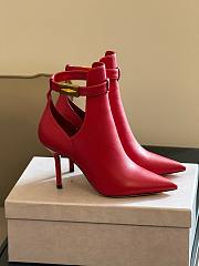 Jimmy Choo Nell Red Ankle Boot - 1