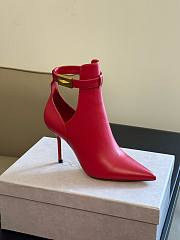 Jimmy Choo Nell Red Ankle Boot - 5