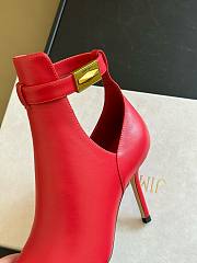 Jimmy Choo Nell Red Ankle Boot - 3