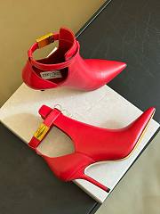 Jimmy Choo Nell Red Ankle Boot - 2