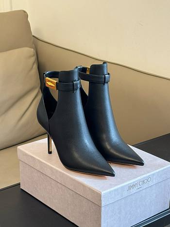 Jimmy Choo Nell Black Ankle Boot