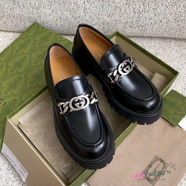 Gucci Black Men Loafers - 1