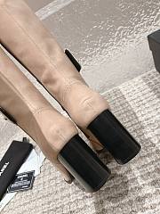 Chanel beige high boots - 3