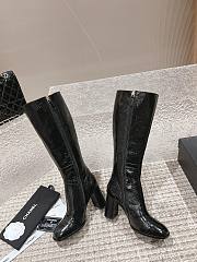 Chanel black high boots - 3