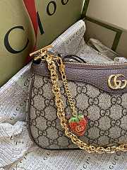 Gucci Ophidia GG small monogram bag - 3