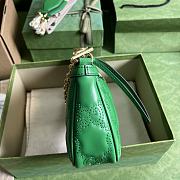 Gucci Ophidia GG small green bag - 4