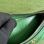 Gucci Ophidia GG small green bag - 5