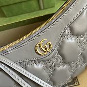 Gucci Ophidia GG small gray bag - 6