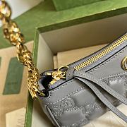 Gucci Ophidia GG small gray bag - 4