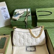 Gucci Ophidia GG small white bag - 5