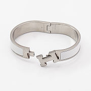 Hermes white bracelet  - 3