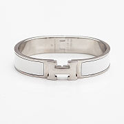 Hermes white bracelet  - 4