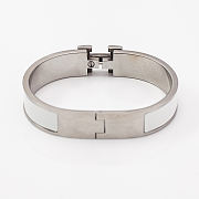 Hermes white bracelet  - 6