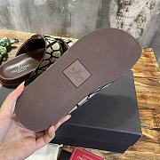 Valentino Garavani Brown Slides - 2