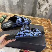 Valentino Garavani Blue Slides - 6