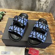 Valentino Garavani Blue Slides - 4