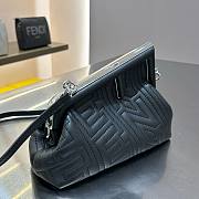 Fendi First FF Black Bag 26cm - 5