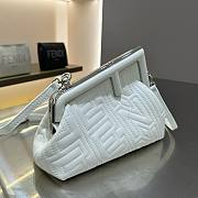 Fendi First FF White Bag 26cm - 3