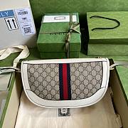 Gucci Ophidia 674096 large shoulder white bag - 3