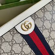 Gucci Ophidia 674096 large shoulder white bag - 2