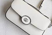 Gucci Petite Gg Mini White Leather Shoulder bag - 6