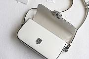 Gucci Petite Gg Mini White Leather Shoulder bag - 5