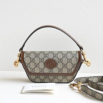 Gucci GG Supreme Mini Shoulder Bag 