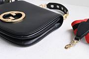 Gucci Medium Interlocking G Blondie Black Bag - 5