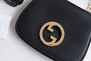 Gucci Medium Interlocking G Blondie Black Bag - 3