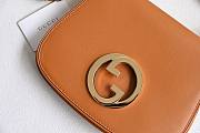 Gucci Medium Interlocking G Blondie Orange Bag - 2