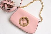 Gucci Small Interlocking G Blondie Pink Bag - 1