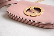 Gucci Small Interlocking G Blondie Pink Bag - 5